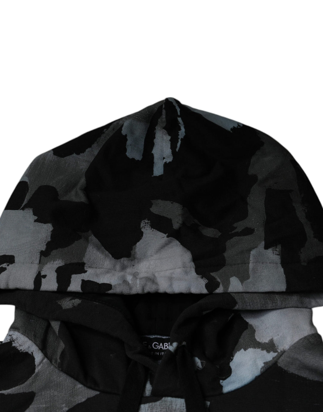 Dolce &amp; Gabbana Multicolor Camouflage Men Hooded Sweater (Copy)