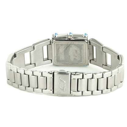 Chronotech Silver Stainless Steel Bracelet Watch