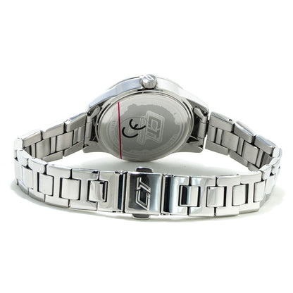 Chronotech Silver Stainless Steel Dress Watch