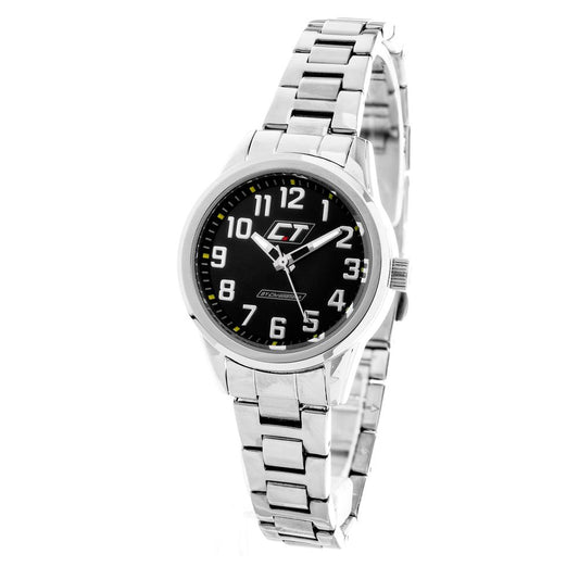 Chronotech Silver Stainless Steel Bracelet Watch