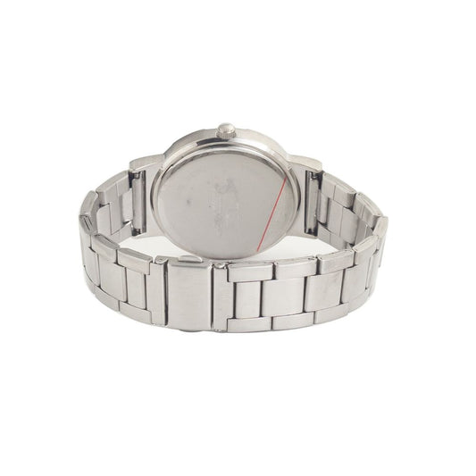 Chronotech Silver Stainless Steel Dress Watch