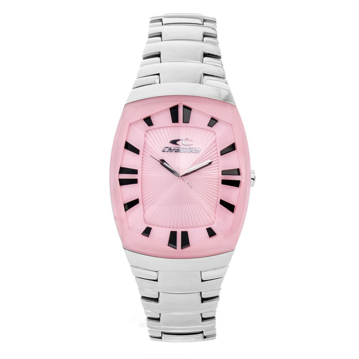 Chronotech Silver Stainless Steel Dress Watch