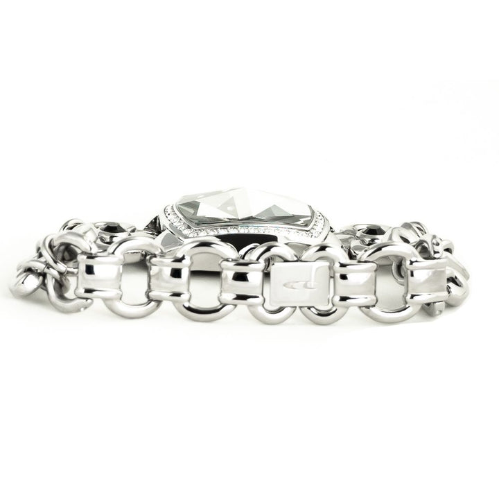 Chronotech Silver Stainless Steel Dress Watch