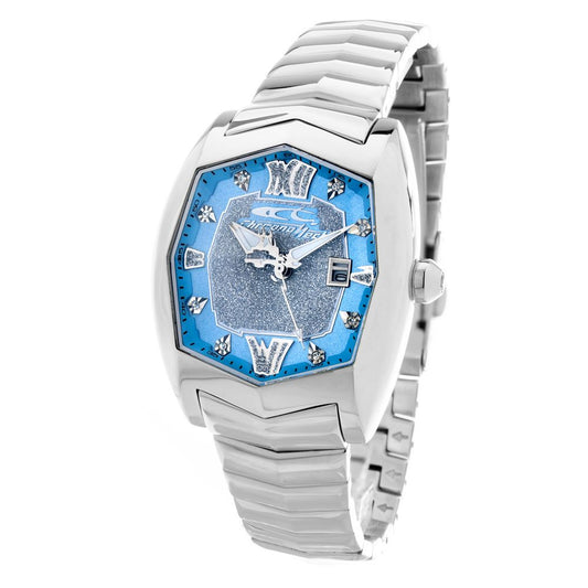 Chronotech Silver Stainless Steel Dress Watch