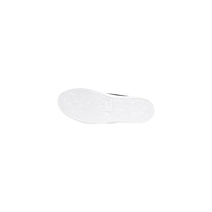 Calvin Klein Jeans Black Suede Leather Platform Sneakers