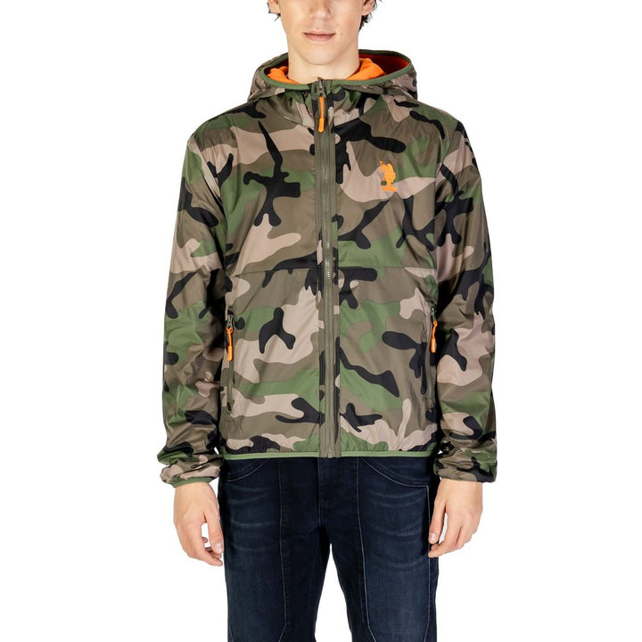 Chaqueta verde de poliamida de US POLO ASSN.