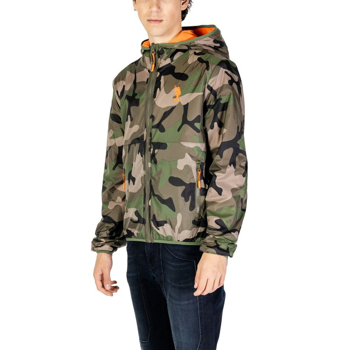 Chaqueta verde de poliamida de US POLO ASSN.