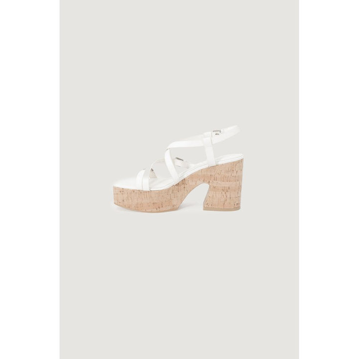 Guess Beige Leather High Heel Pumps