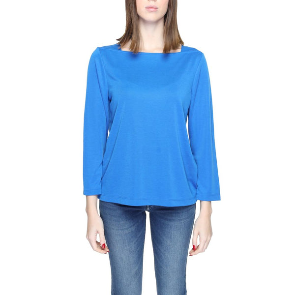 Street One - Blue Modal Long Sleeve T-Shirt