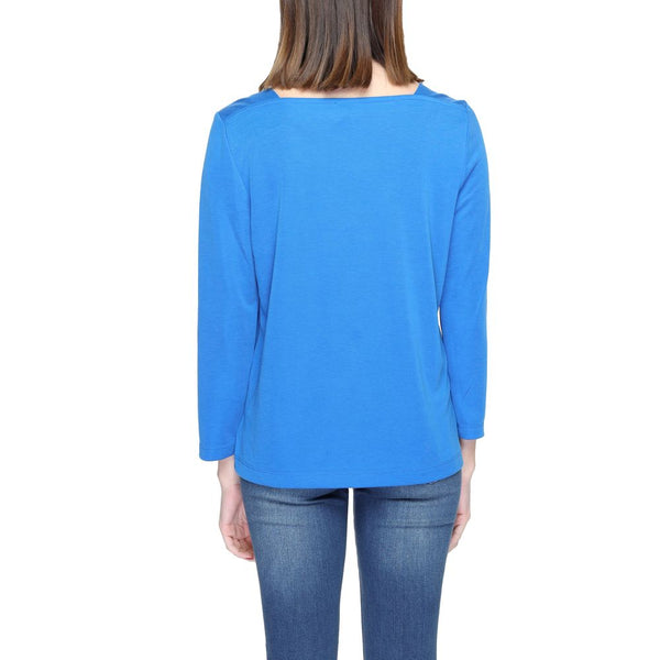 Street One - Blue Modal Long Sleeve T-Shirt