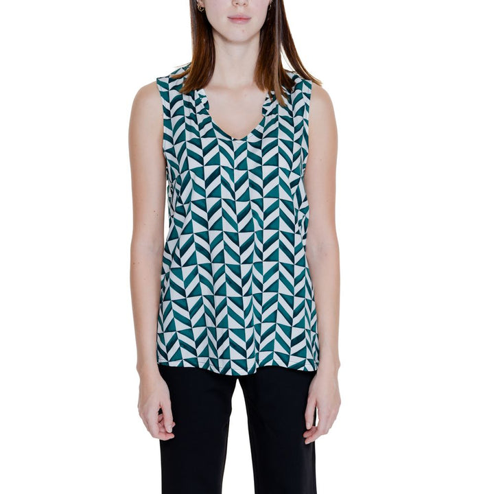 Street One Bicolor Viscose Tank Tops