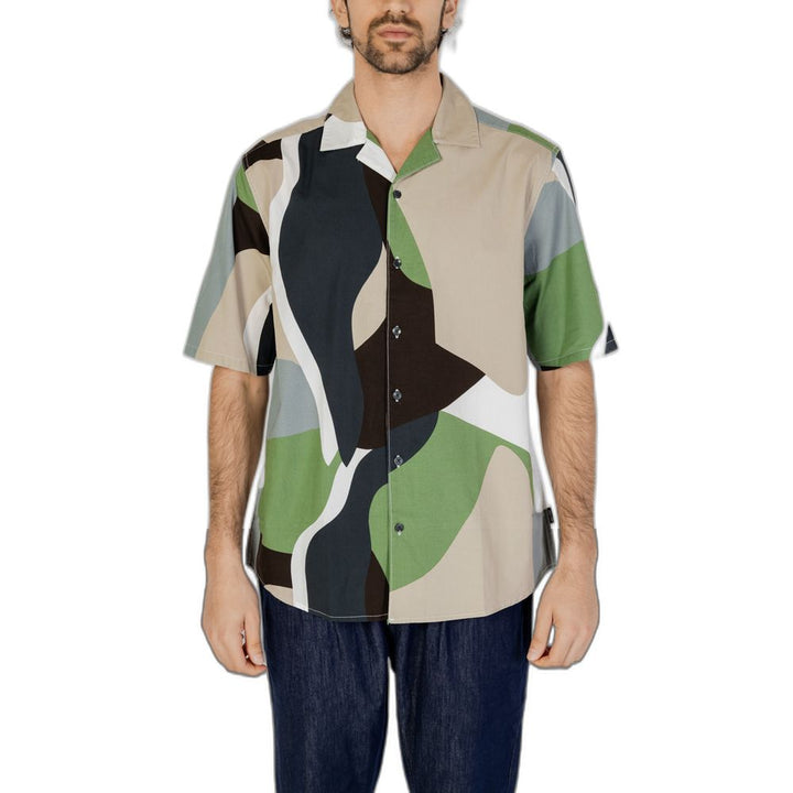 Only &amp; Sons Bicolor Cotton Shortsleeve Shirt