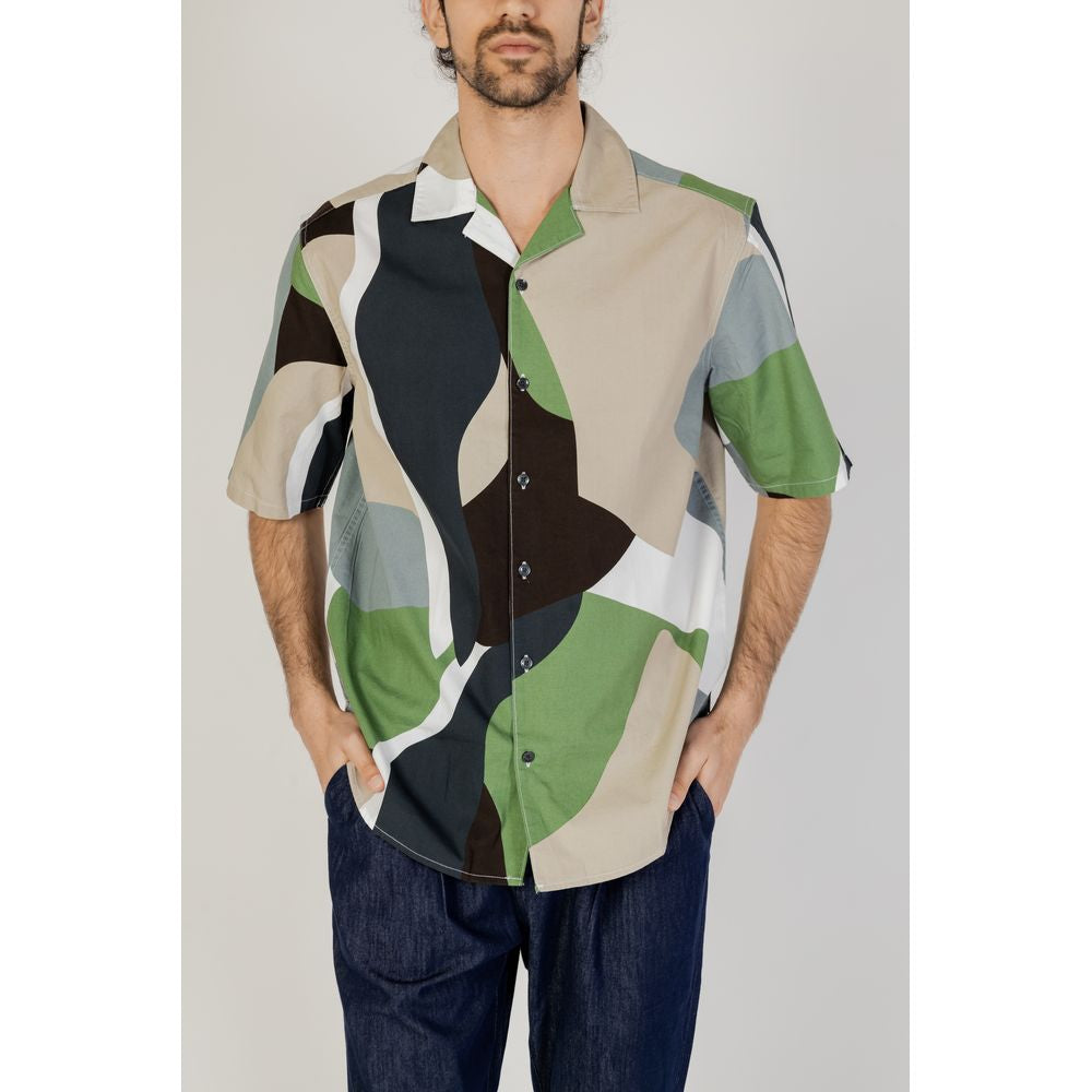 Only &amp; Sons Bicolor Cotton Shortsleeve Shirt