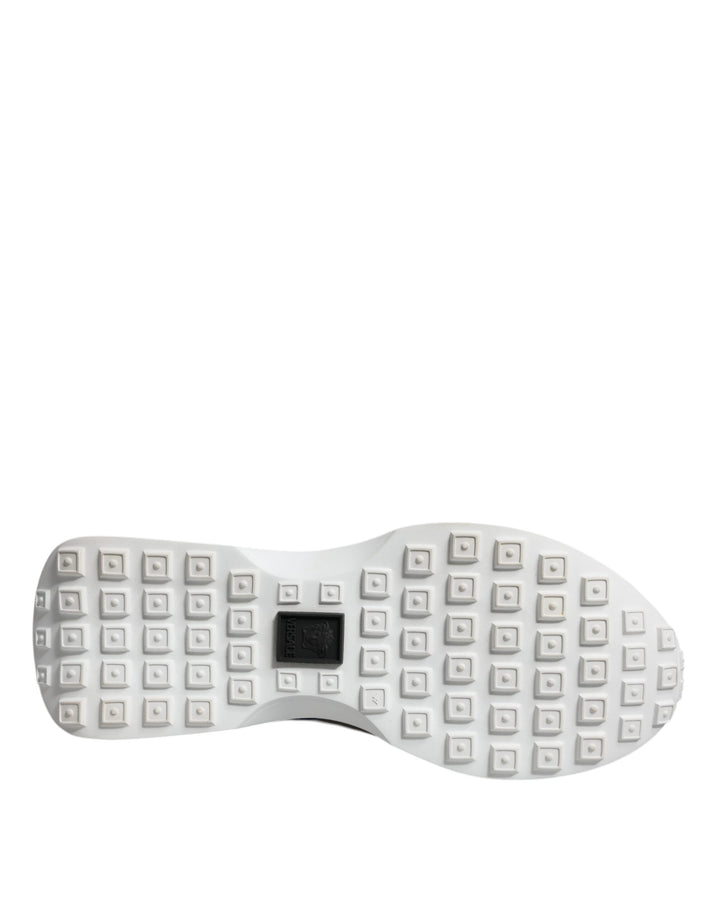 Zapatillas deportivas bajas Versace de lona multicolor con tejido cuádruple Medusa