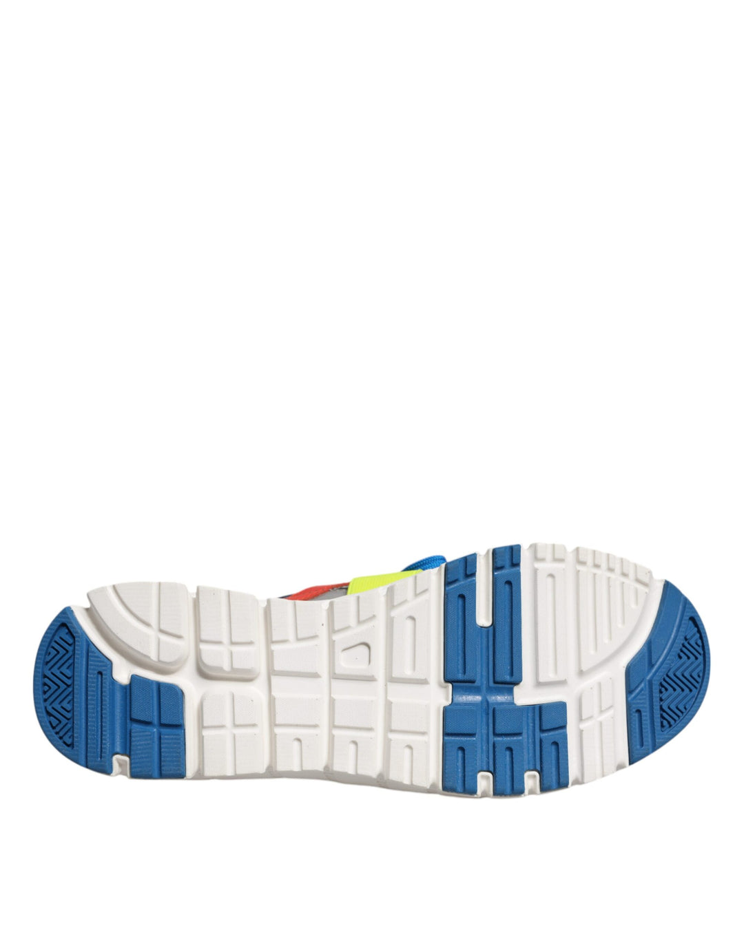 Baskets basses en cuir et daim multicolores Dolce &amp; Gabbana