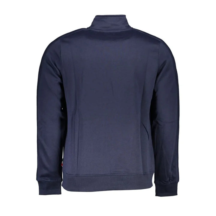 Gianmarco Venturi Blue Polyester Men’s Sweatshirt