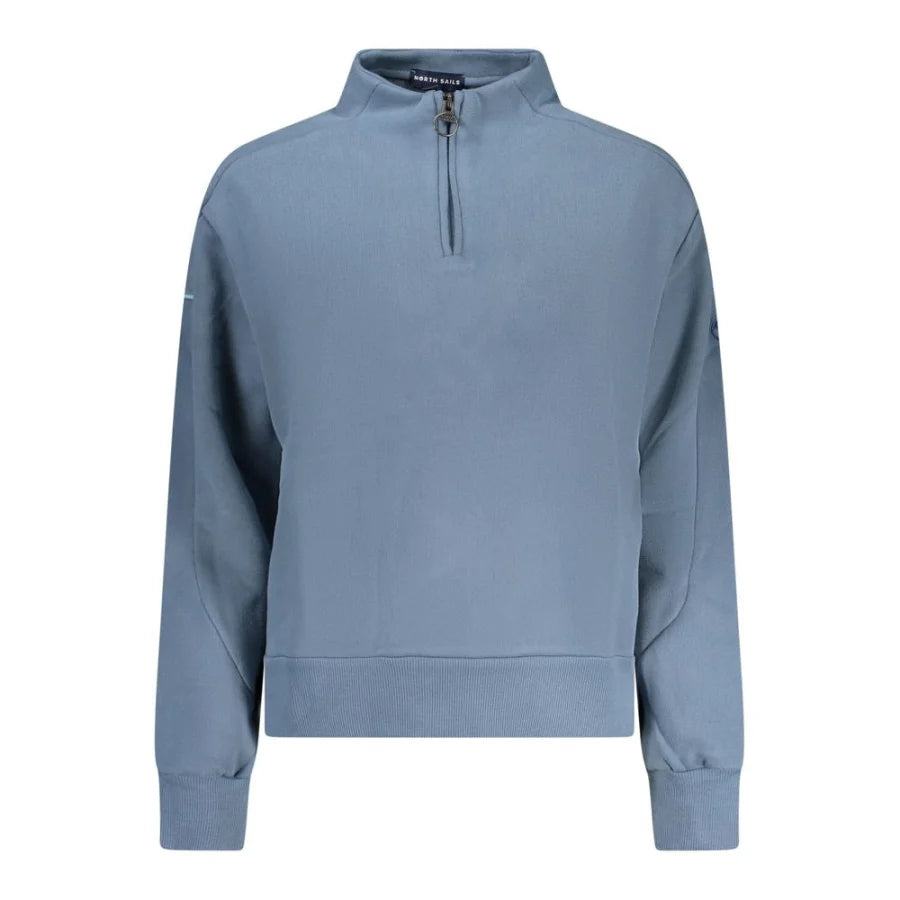 North Sails Blue Cotton Women’s Sweatshirt