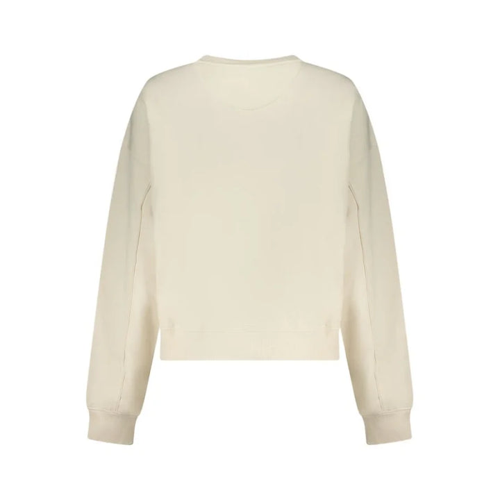 Guess Jeans White Cotton Women Sweatshirt