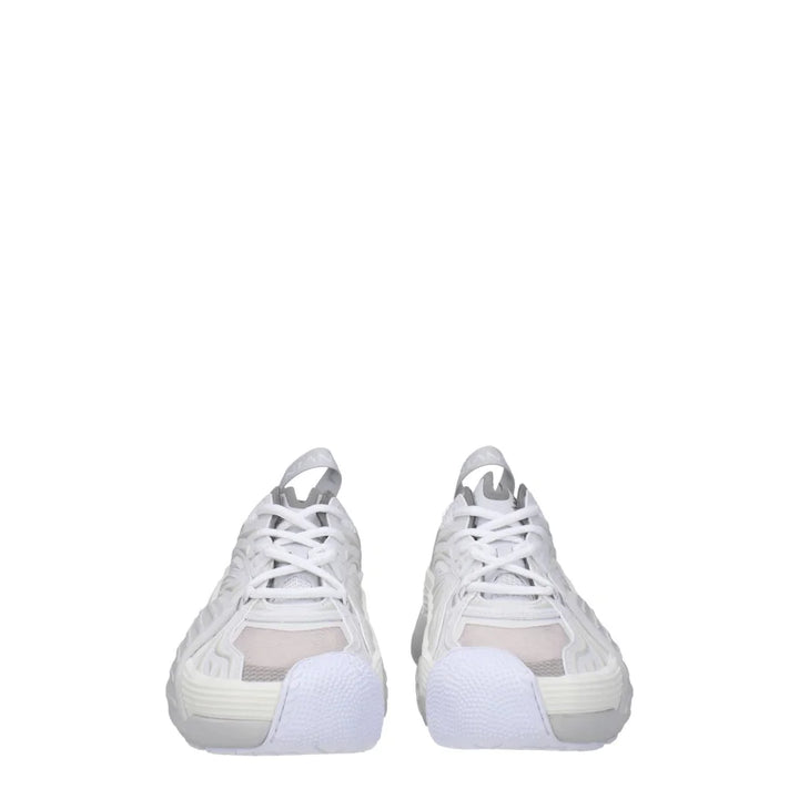 Lanvin White Leather Athletic Sneakers