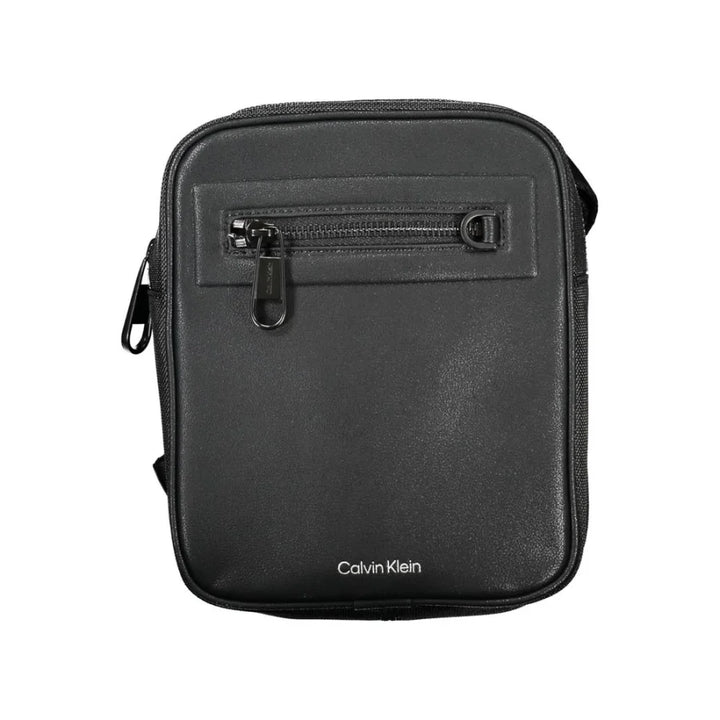 Calvin Klein Black Polyester Men’s Shoulder Bag