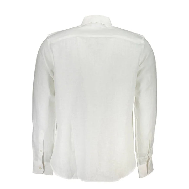 North Sails White Linen Men’s Shirt
