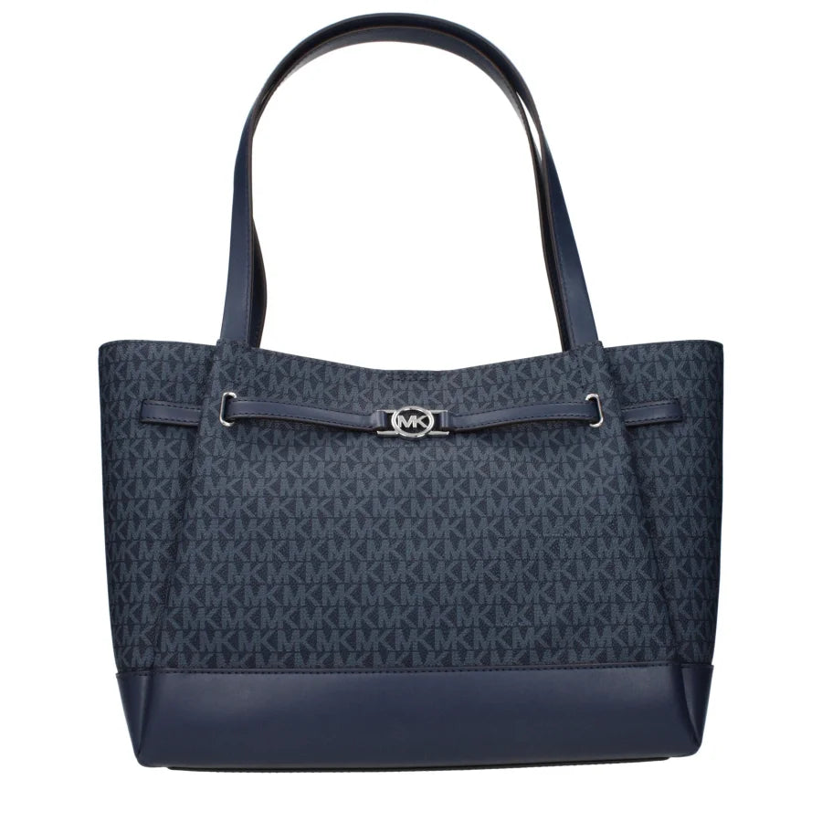 Michael Kors Blue Fabric Shoulder Bag