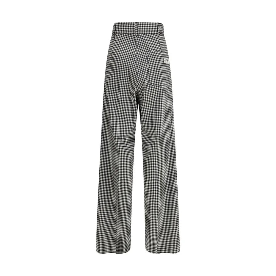 Fiorucci Multicolor Fleece Wool Casual Pants