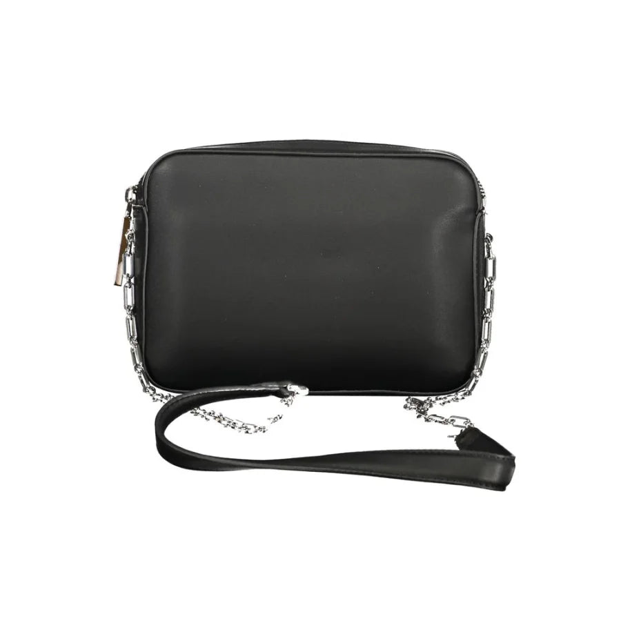 Calvin Klein Black Polyester Women’s Shoulder Bag