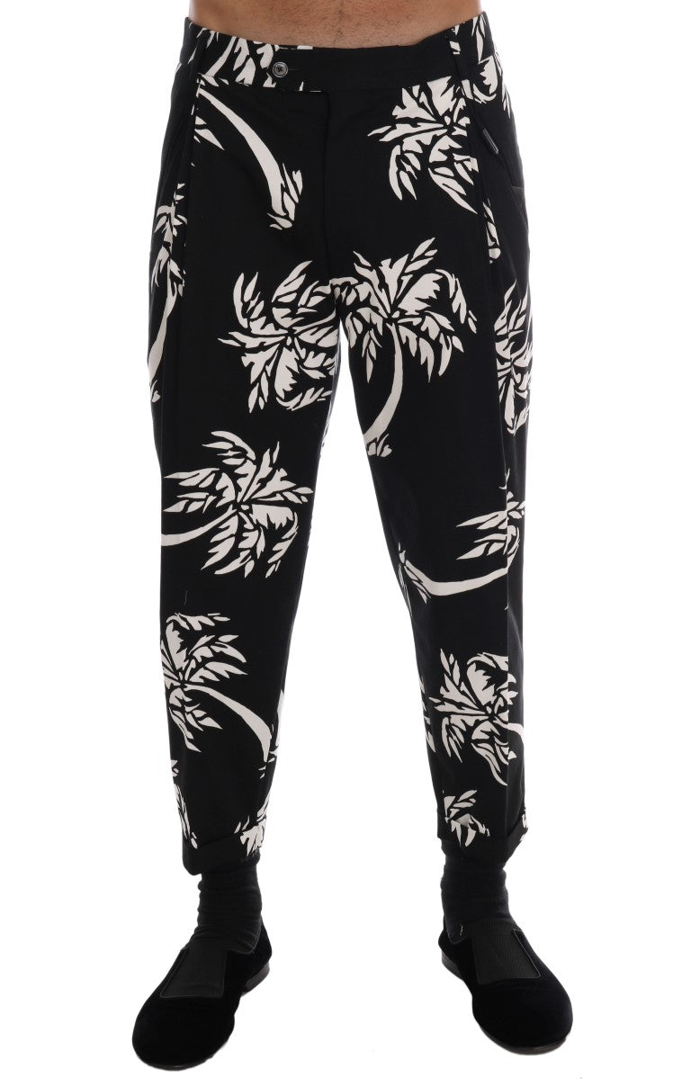 Pantalon élégant à imprimé arbre Dolce &amp;amp; Gabbana
