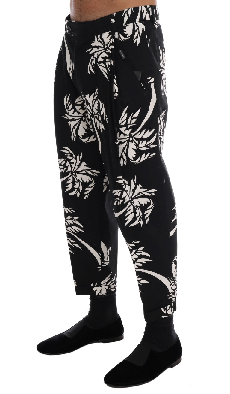 Pantalon élégant à imprimé arbre Dolce &amp;amp; Gabbana