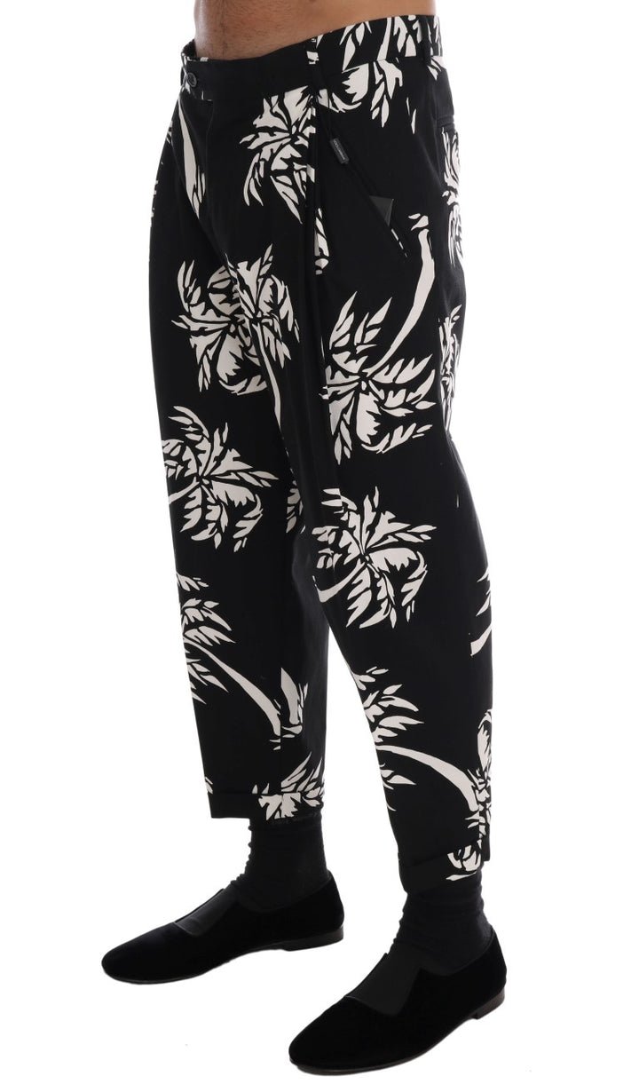 Pantalon élégant à imprimé arbre Dolce &amp;amp; Gabbana