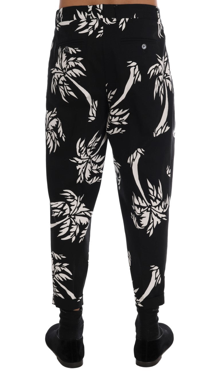 Pantalon élégant à imprimé arbre Dolce &amp;amp; Gabbana