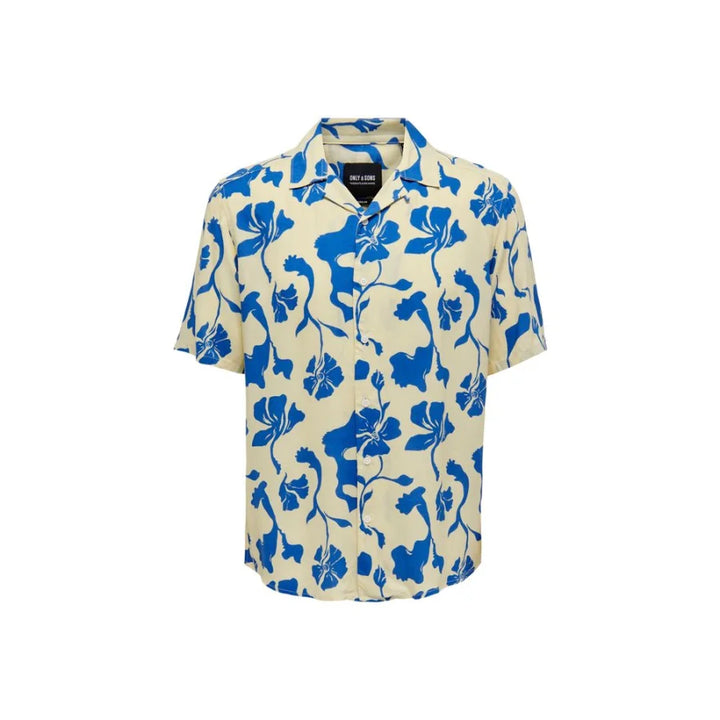 Only & Sons Bicolor Viscose Shortsleeve Shirt