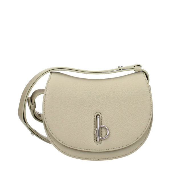 Burberry - Green Leather Shoulder Bag