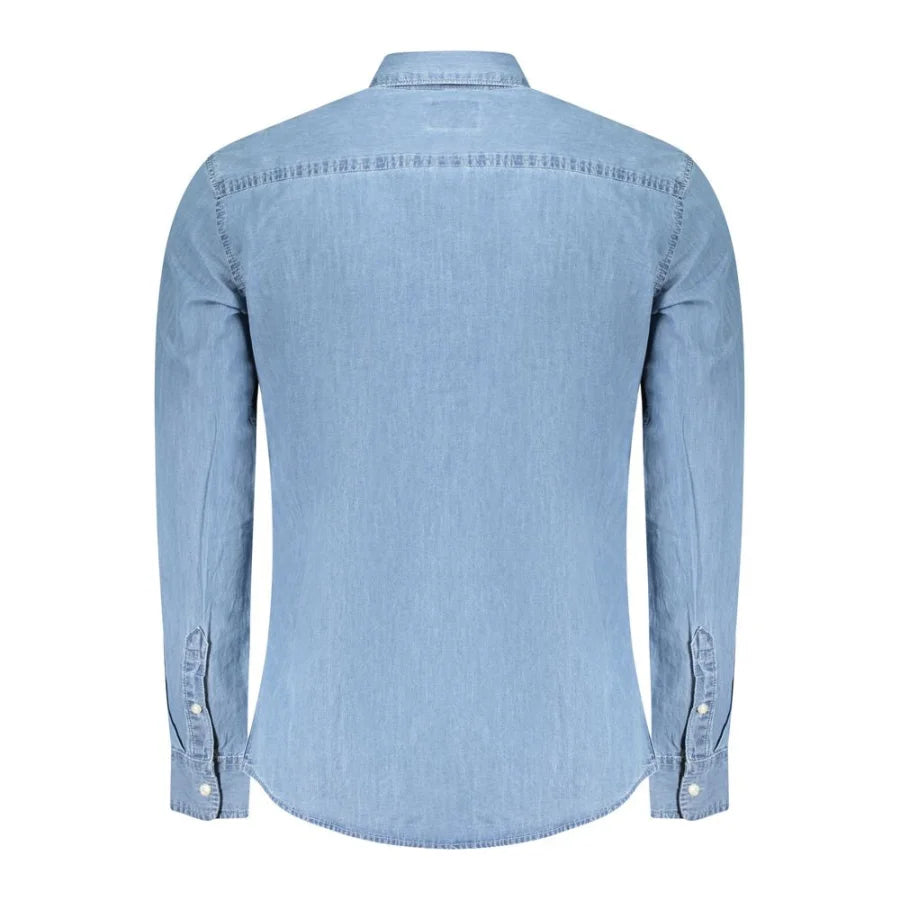 Pepe Jeans Azzurro Cotton Men Shirt