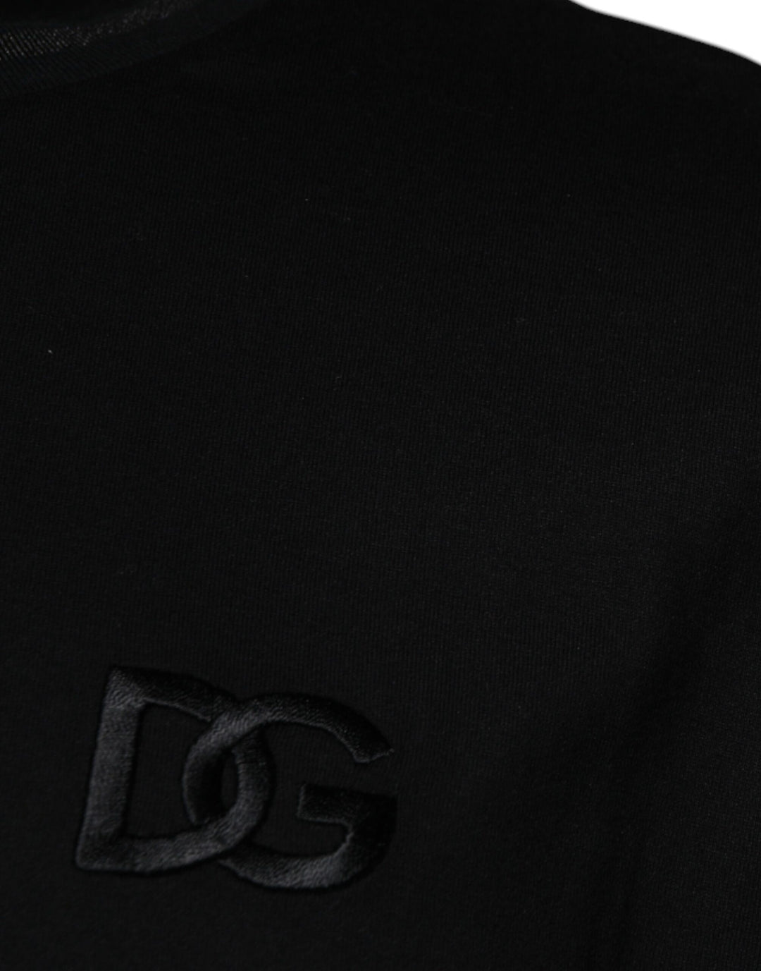 Dolce &amp; Gabbana Black Crew Neck Short Sleeve T-shirt