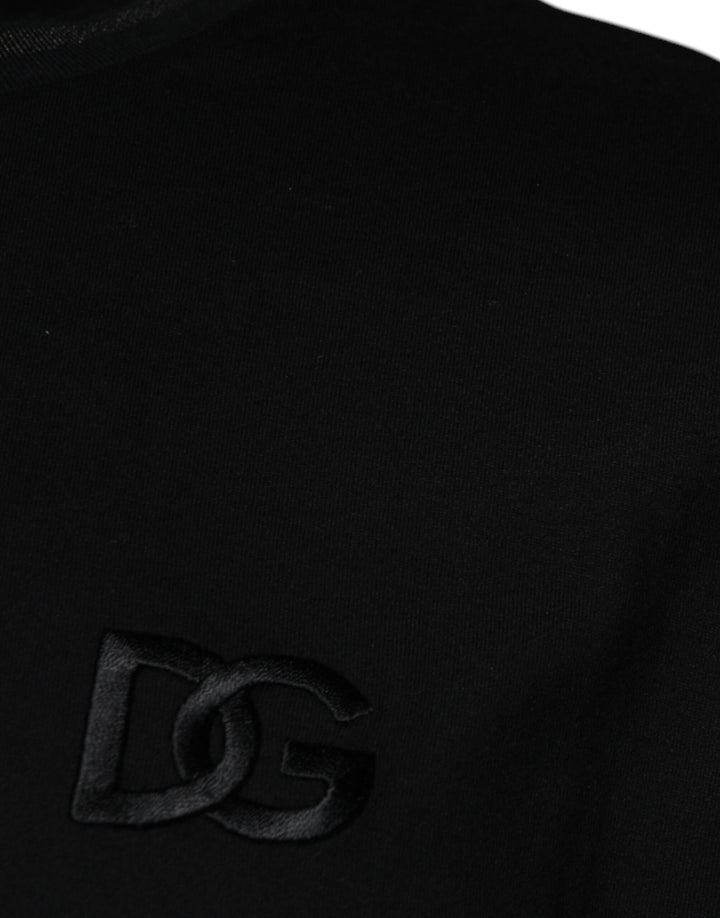 Dolce &amp; Gabbana Black Crew Neck Short Sleeve T-shirt