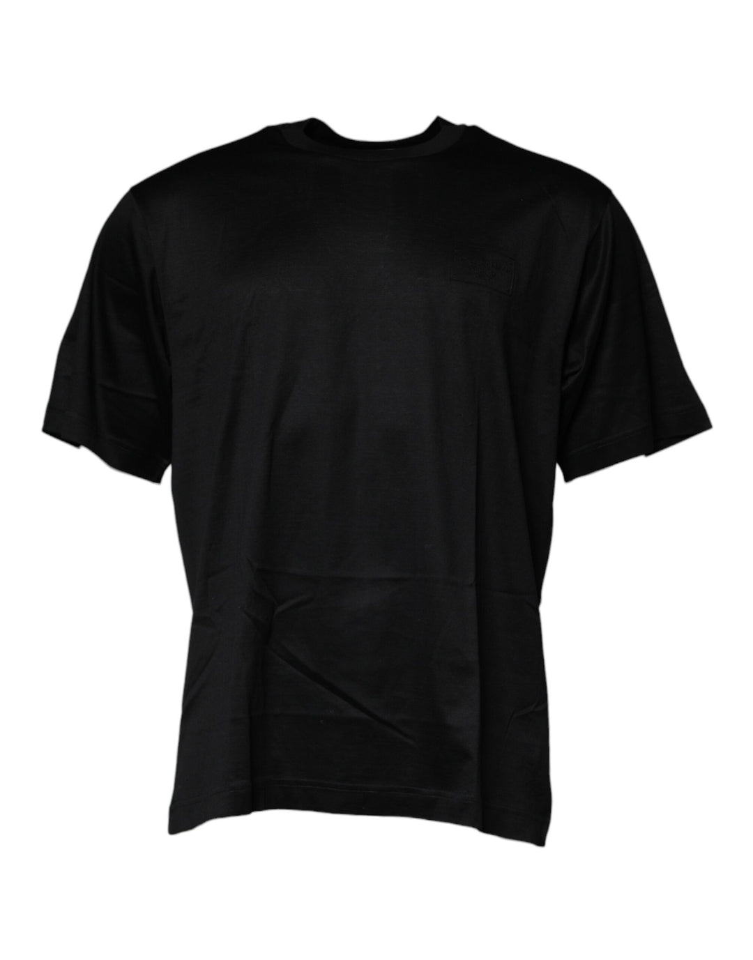 Dolce &amp; Gabbana Black Crew Neck Short Sleeve T-shirt