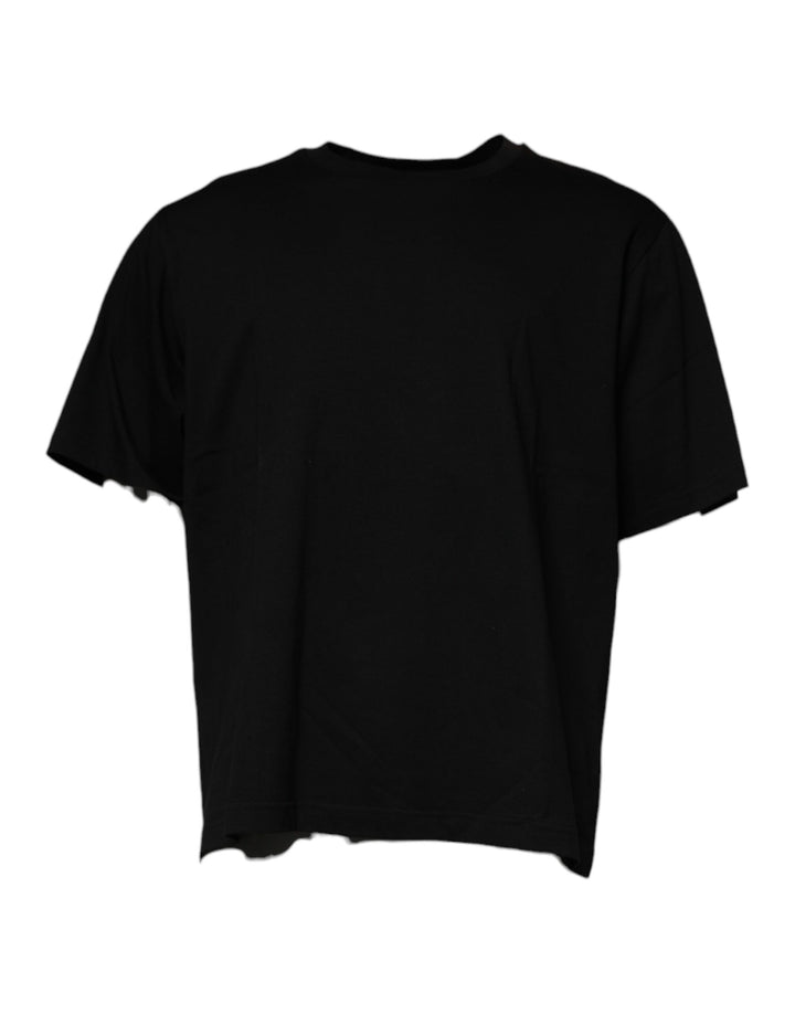Dolce &amp; Gabbana Black Crew Neck Short Sleeve T-shirt