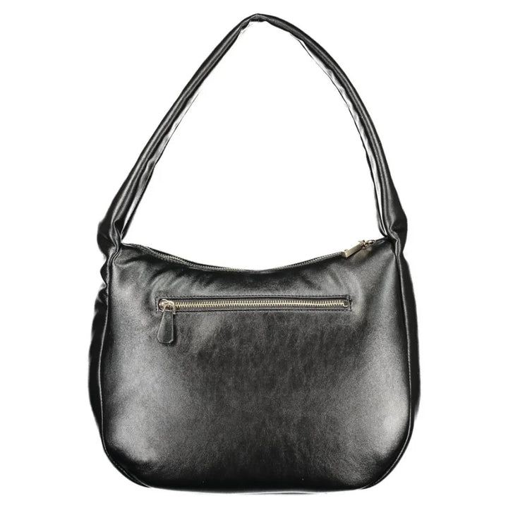 Guess Jeans Nero Poliuretano Women Handbag