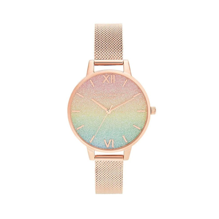 Olivia Burton Multicolor Stainless Steel Dress Watch