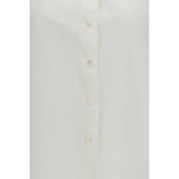 The Row White Cotton Dress Shirt