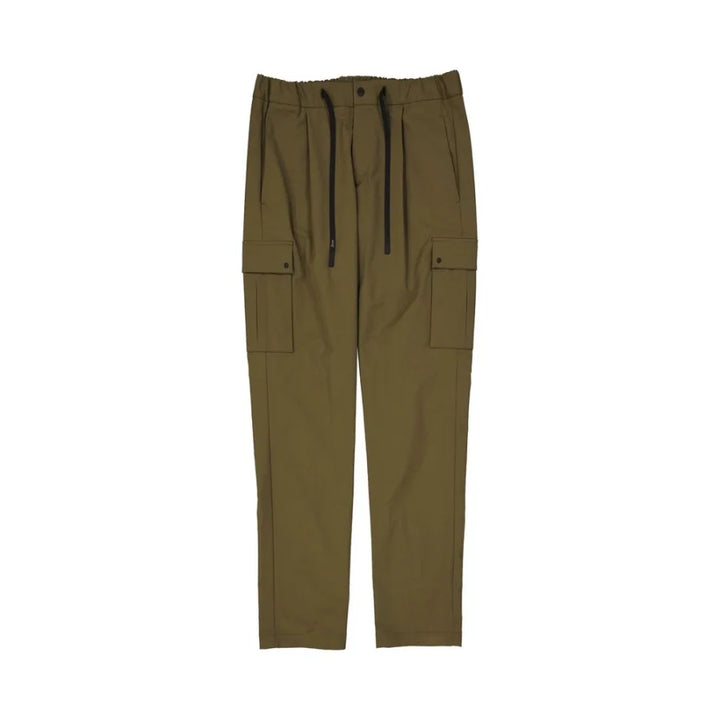 Herno Bicolor Polyester Cargo Pants