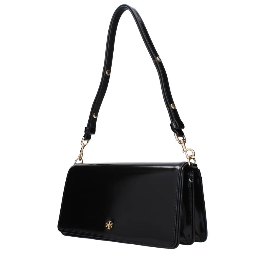 Tory Burch - Black Leather Shoulder Bag