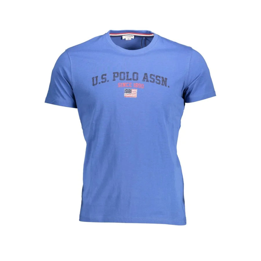 U.S. POLO ASSN. Blue Cotton Men’s T-Shirt