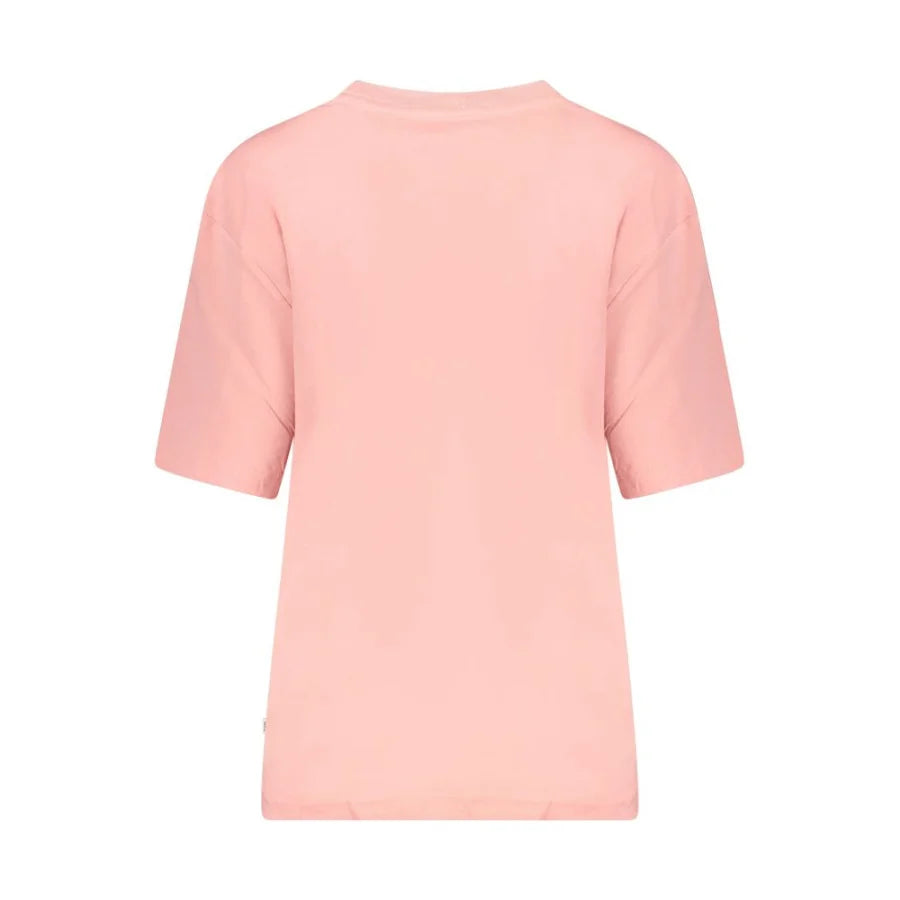 Guess Jeans Pink Organic Cotton Women T-Shirt