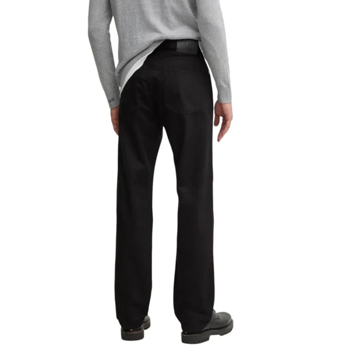 Calvin Klein Jeans Black Cotton Relaxed Fit