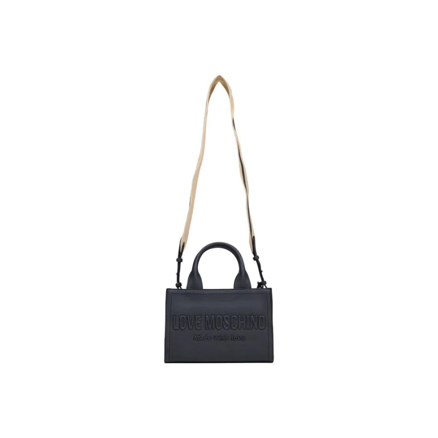 Love Moschino Black Polyethylene Handbag