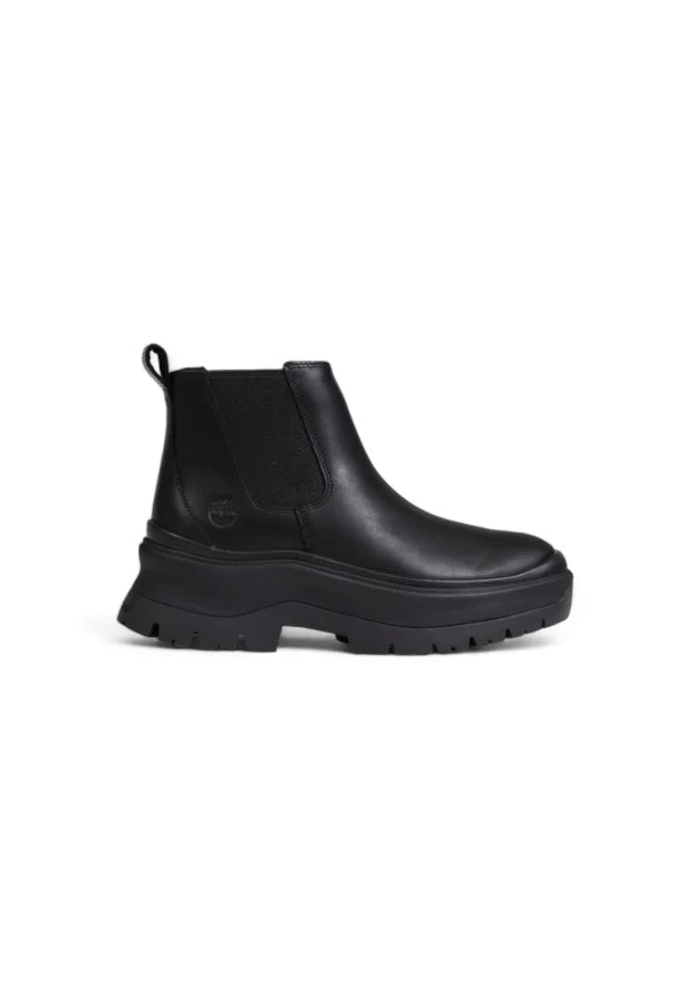 Timberland Black Leather Ankle Boots