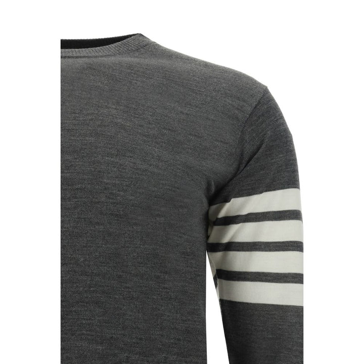 Thom Browne Gray Wool Oves Aries Sweatshirt